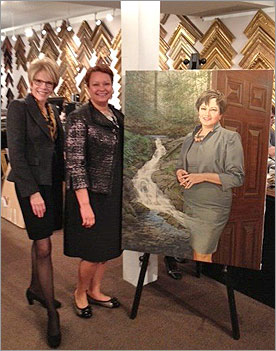 Ann Fader with the Honorable Lisa Jackson